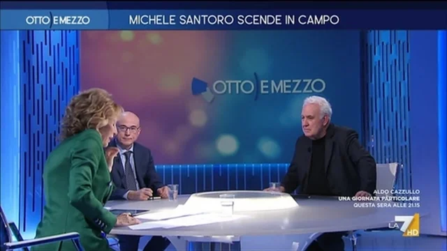 Michele Santoro scende in campo - Otto e Mezzo - Puntata del 14/2/2024