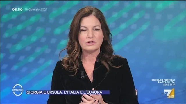 Giorgia e Ursula, l'Italia e l'Europa - Omnibus, 18/01/2024