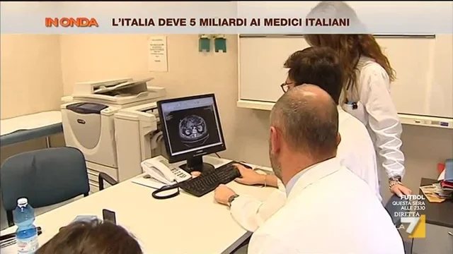 L'Italia deve 5 miliardi ai medici italiani
