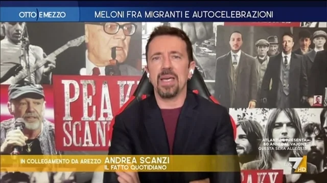 Meloni fra migranti e autocelebrazioni - Otto e Mezzo - Puntata 04/10/2023