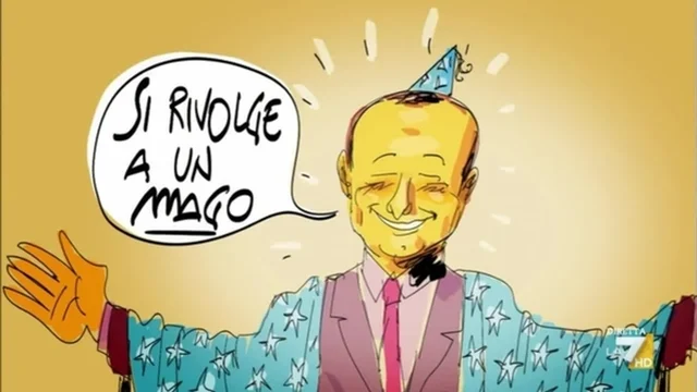 Il cartoon di Makkox a Propaganda Live: "Tarocchi"