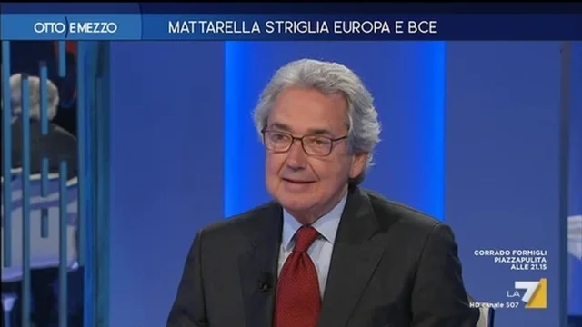 Mattarella striglia Europa e BCE - Otto e Mezzo - Puntata del 12/03/2020