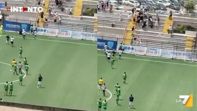 Napoli, rissa durante la finale provinciale di calcio U16: botte in campo e sugli spalti, intervengono i Carabinieri