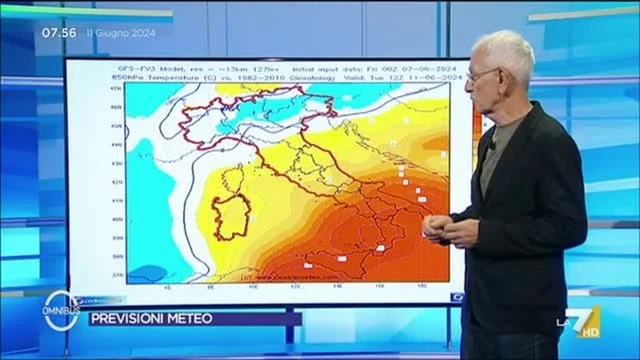 Meteo LA7 - 11/6/2024