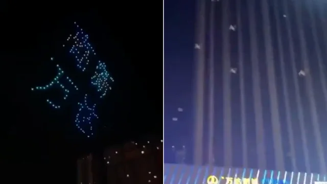 Lo spettacolo di luci si trasforma in un incubo: droni precipitano sulla folla