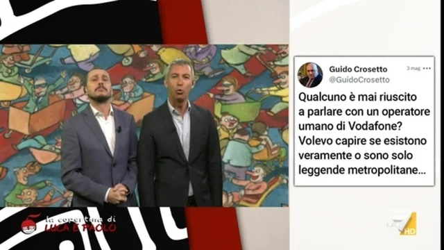 Il monologo di Luca e Paolo: "È il profilo fake o quello ufficiale?"