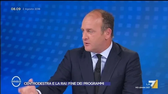 Centrodestra e la Rai: fine dei programmi