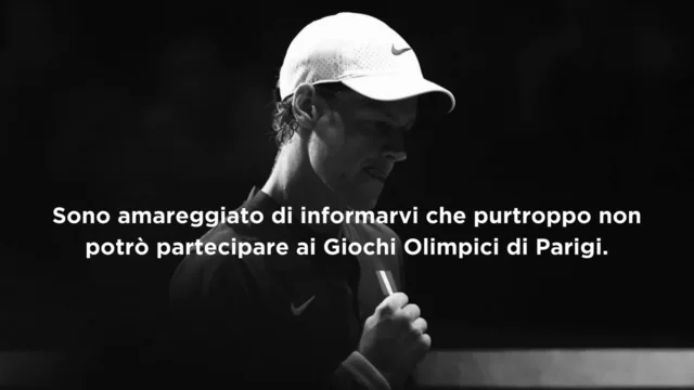 Olimpiadi 2024, Jannik Sinner costretto a rimanere a casa: cosa succede al campione italiano
