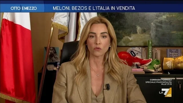 Meloni, Bezos e l'Italia in vendita - Otto e Mezzo