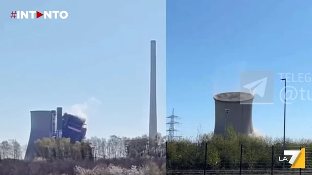 Dismessa un'altra centrale a carbone in Germania: il video dell'esplosione