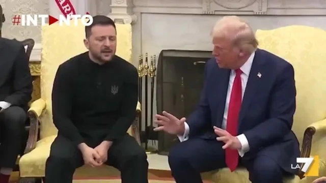 Tensione alla Casa Bianca: duro scontro tra Trump e Zelensky nello Studio Ovale