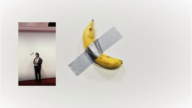 Uno studente coreano mangia l'opera d'arte da 120mila euro di Cattelan