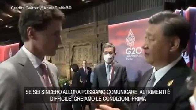 G20, il fuorionda di Xi Jinping arrabbiato con Trudeau: "Questo non è corretto". Il video virale