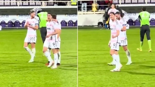 Juventus, Vlahovic insultato dai tifosi della Fiorentina: la risposta è uno sfottò