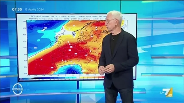 Meteo LA7 - 13/4/2024