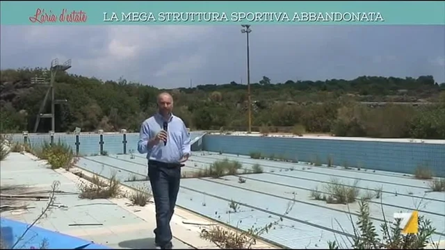 La mega struttura sportiva abbandonata