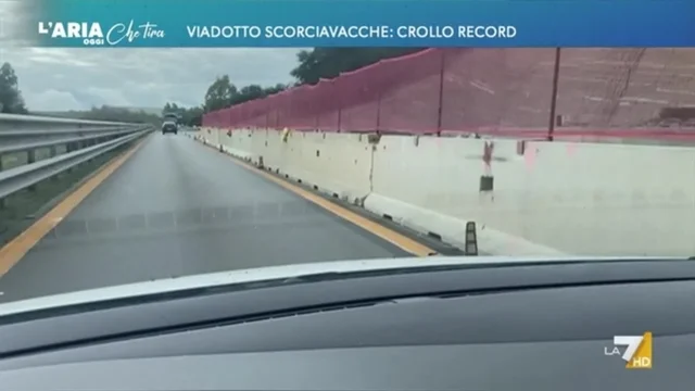 Viadotto Scorciavacche: crollo record