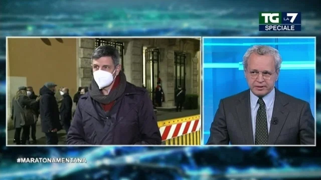 "Italia Viva valuta di votare no alla fiducia". Enrico Mentana: "Così cadrebbe il governo"
