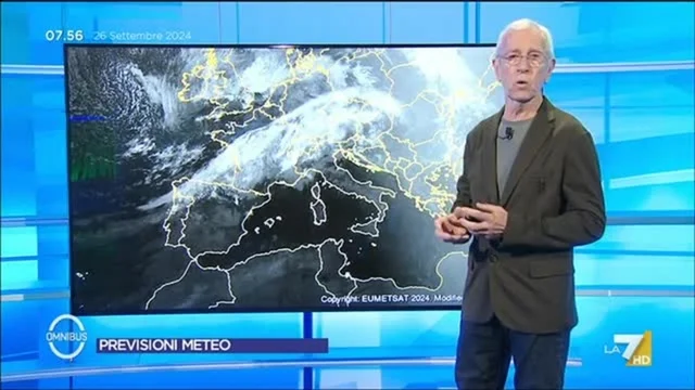 Meteo LA7 - 26/9/2024