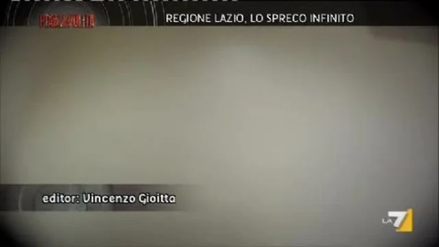 REGIONE LAZIO, LO SPRECO INFINITO