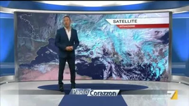 Il meteo della sera del 18 dicembre