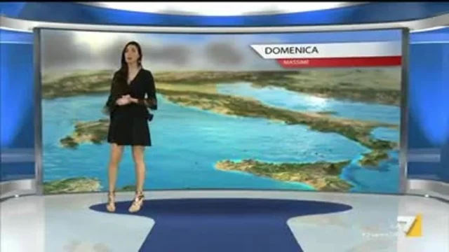 Il meteo della sera