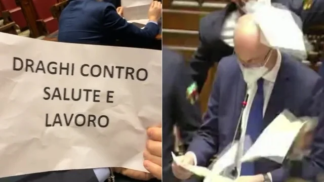 Bufera in Aula: Ministro D'Inca bersagliato da fascicoli e fogli