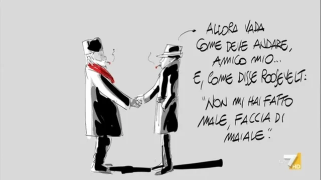 Il cartoon del genio Makkox: "Guerra fredda 2021"