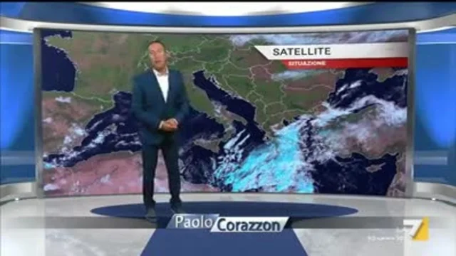 Il meteo della sera del 27 settembre