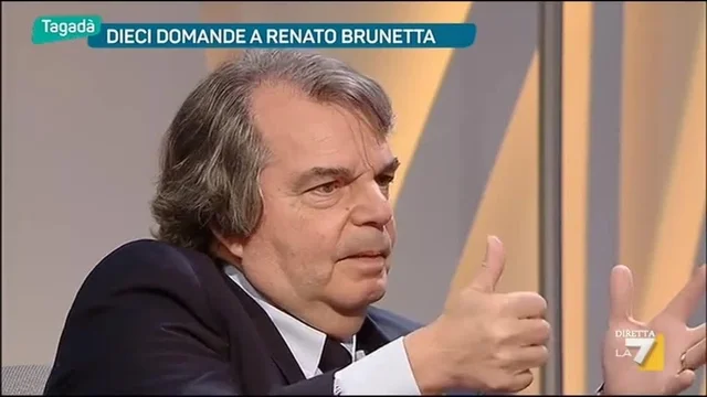 Dieci domande a Renato Brunetta