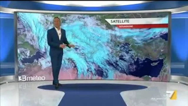 Il meteo della sera