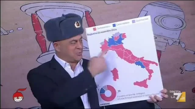 Crozza-Renzi: Il mio è un rosso relativo...