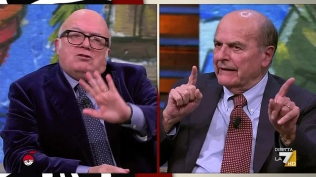 Scontro tra Storace e Bersani: "Perché devi dire cose che non sono vere?"