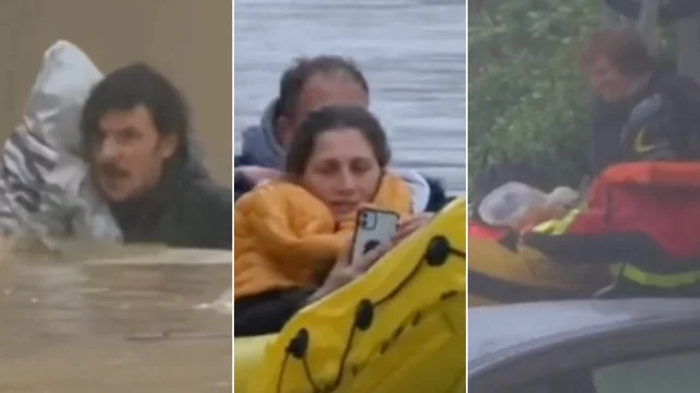 Salvataggi eroici e soccorsi disperati: le immagini più drammatiche dell'alluvione in Emilia Romagna