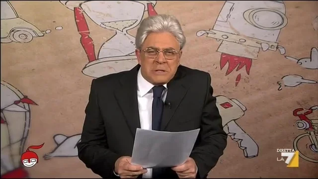Crozza-Mattarella 'L'uomo in grigio'