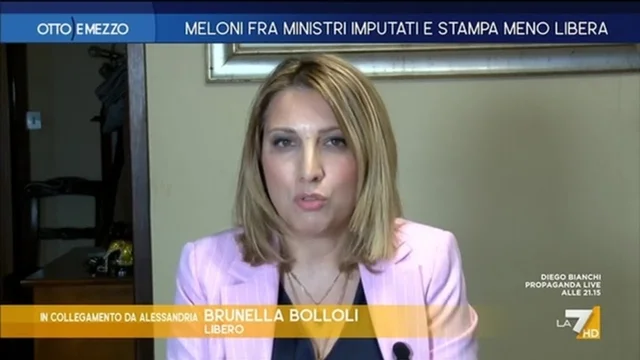 Meloni tra ministri imputati e stampa meno libera - Otto e Mezzo - Puntata del 3/5/2024