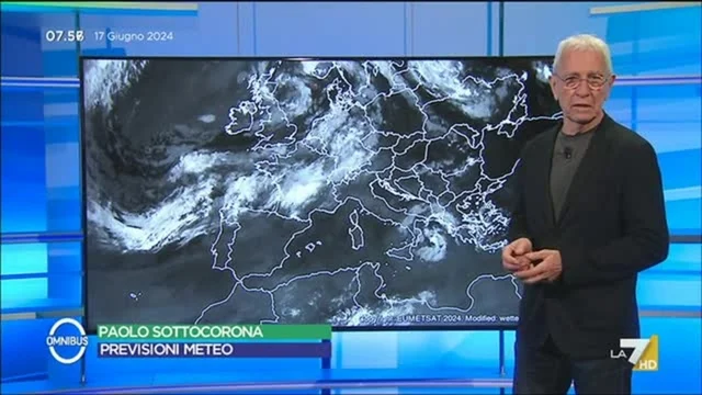 Il meteo di oggi