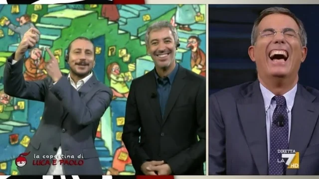 Salvini a spasso per Roma, Luca e Paolo: "C'è qualcosa di più pirla..."