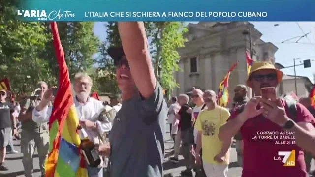 L'Italia che si schiera a fianco del popolo cubano
