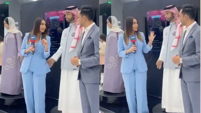 Il robot umanoide tocca da dietro la giornalista: il video dall’Arabia Saudita fa il giro del mondo