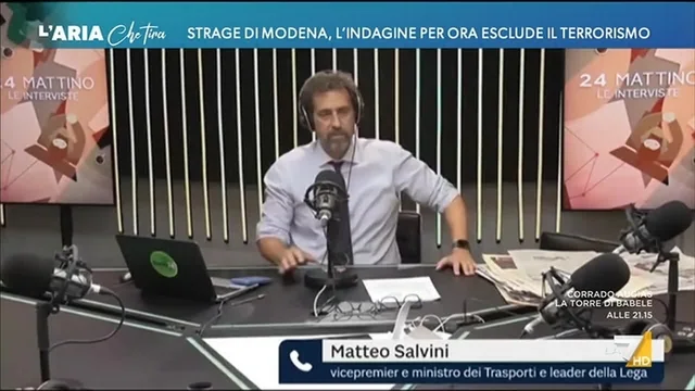 L'Aria Che Tira - Puntata del 18/5/2026