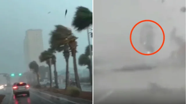 Il tornado spazza via tutto, le auto spiccano il volo: le immagini sono virali