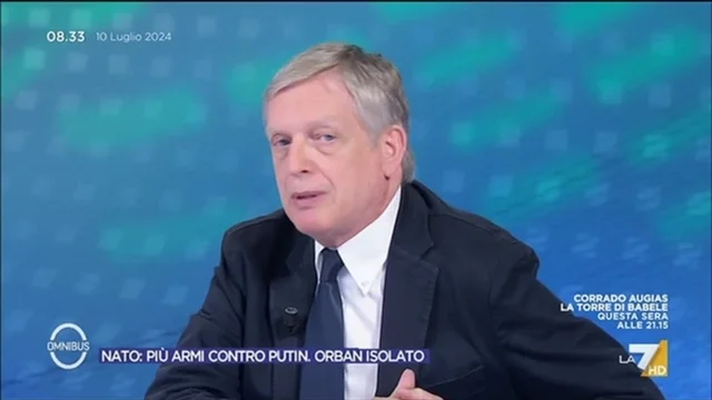 NATO, più armi contro Putin, Orban isolato - Omnibus, 10/07/2024