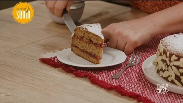 Torta di grano saraceno e ribes