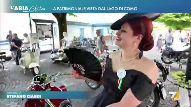 La patrimoniale vista dal lago di Como