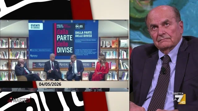 Bersani commenta le frasi di La Russa: "Non capiscono, insistono, vogliono la rivincita"