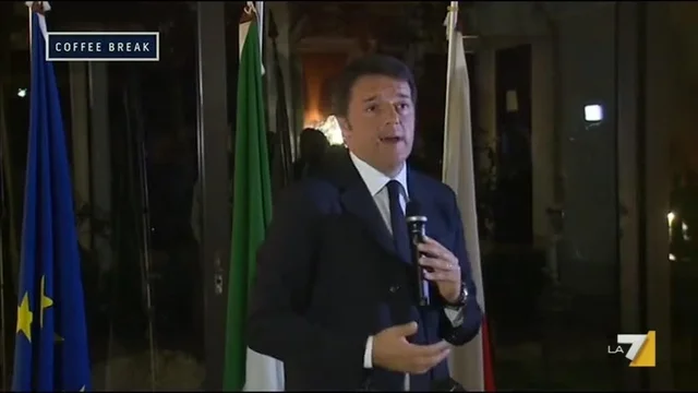 Renzi :' Bisogna smettere di piangersi addosso e tirarsi su le maniche'