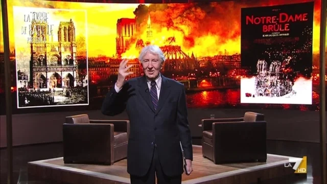 Corrado Augias introduce la puntata de La Torre di Babele: "Notre-Dame è risorta"