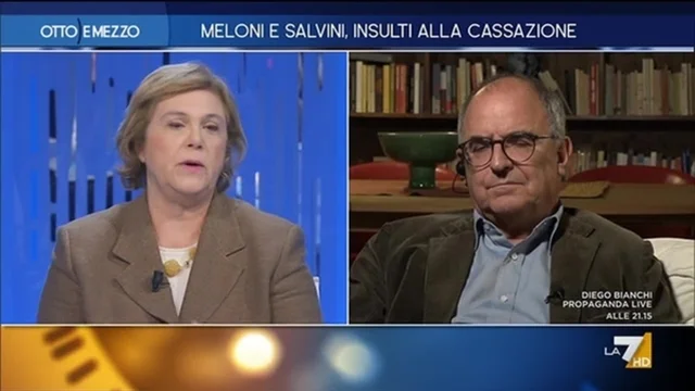 Meloni e Salvini, insulti alla Cassazione - Otto e Mezzo - Puntata del 7/3/2025