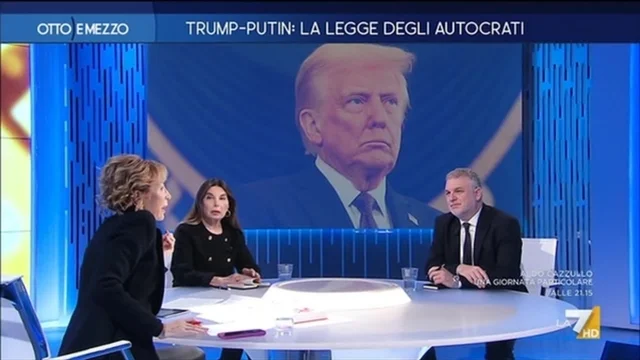 Trump - Putin: la legge degli autocrati - Otto e Mezzo - Puntata del 12/2/2025